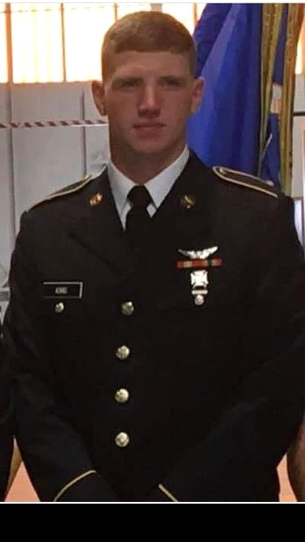 VETDD214 founder Isaac King in Class A uniform